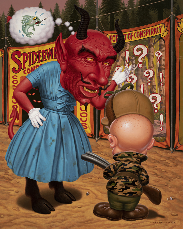 wszystko, czego nie było w kreskówce. Todd Schorr, praca 3.
