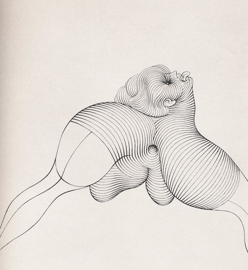 lalka nie chce leżeć spokojnie. Hans Bellmer, praca 3.
