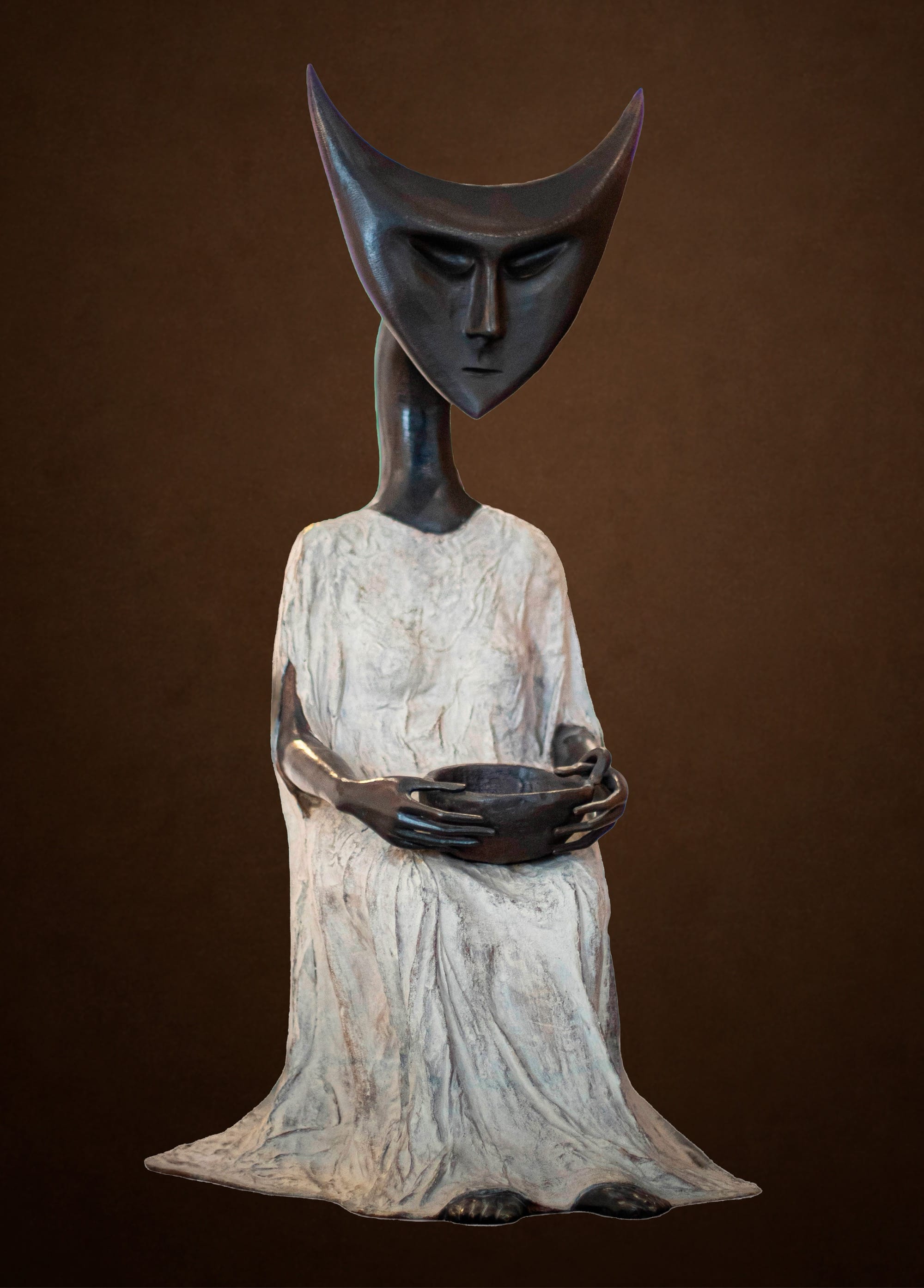 postacie wyszły z obrazu. Leonora Carrington, praca 3.