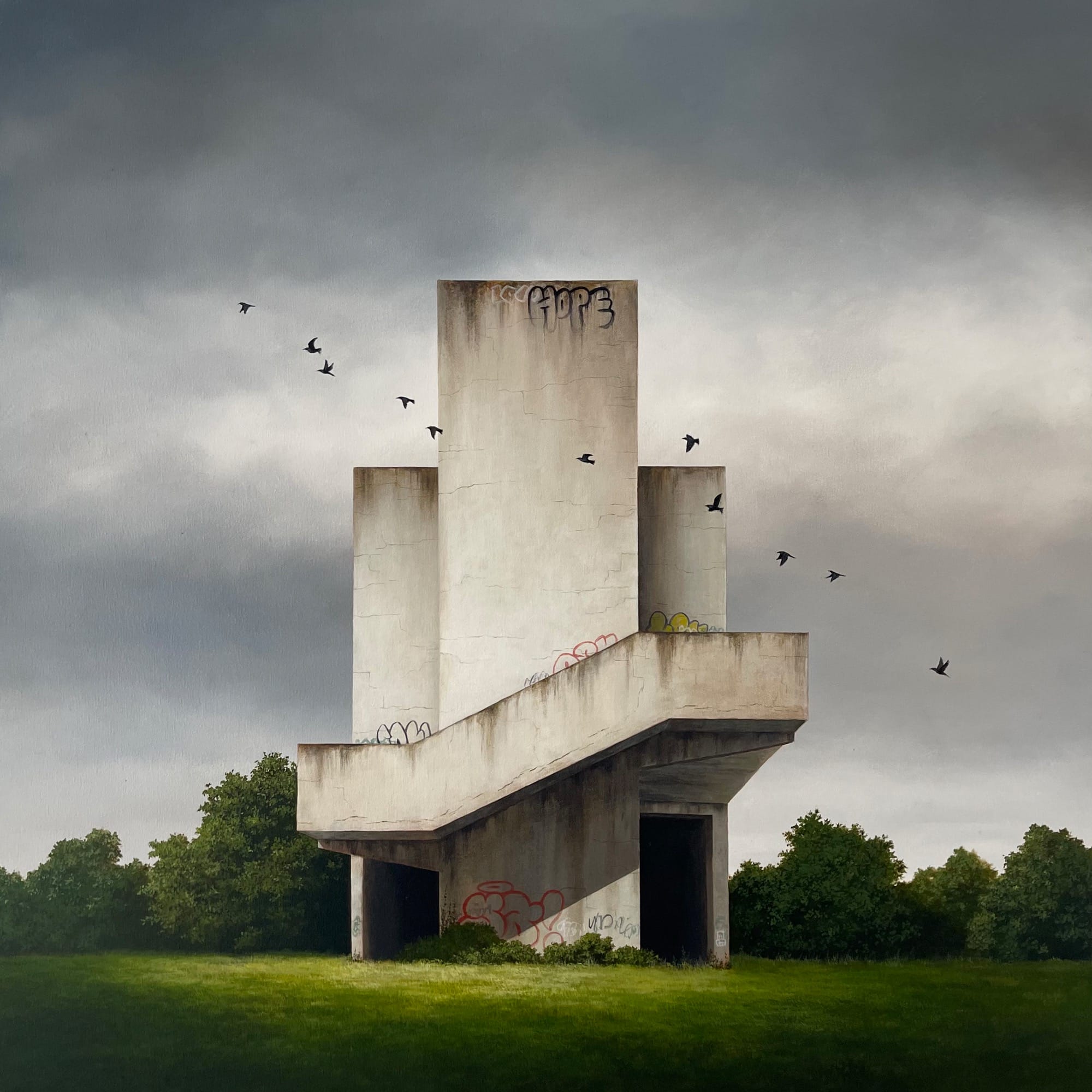 dom czeka na złą pogodę. Lee Madgwick, praca 8.
