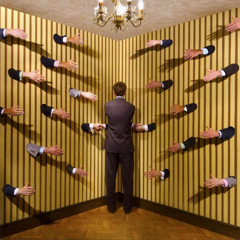 płyta zaczyna się od obrazu. Storm Thorgerson, praca 4.