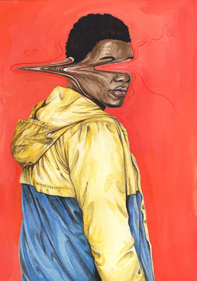 portret lekko odpłynął. Henrietta Harris, praca 2.