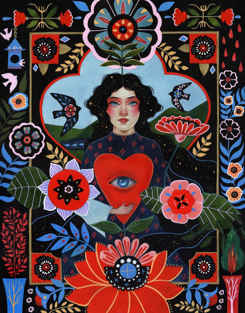 ogród pod zamkniętymi powiekami. Aunia Kahn, praca 3.