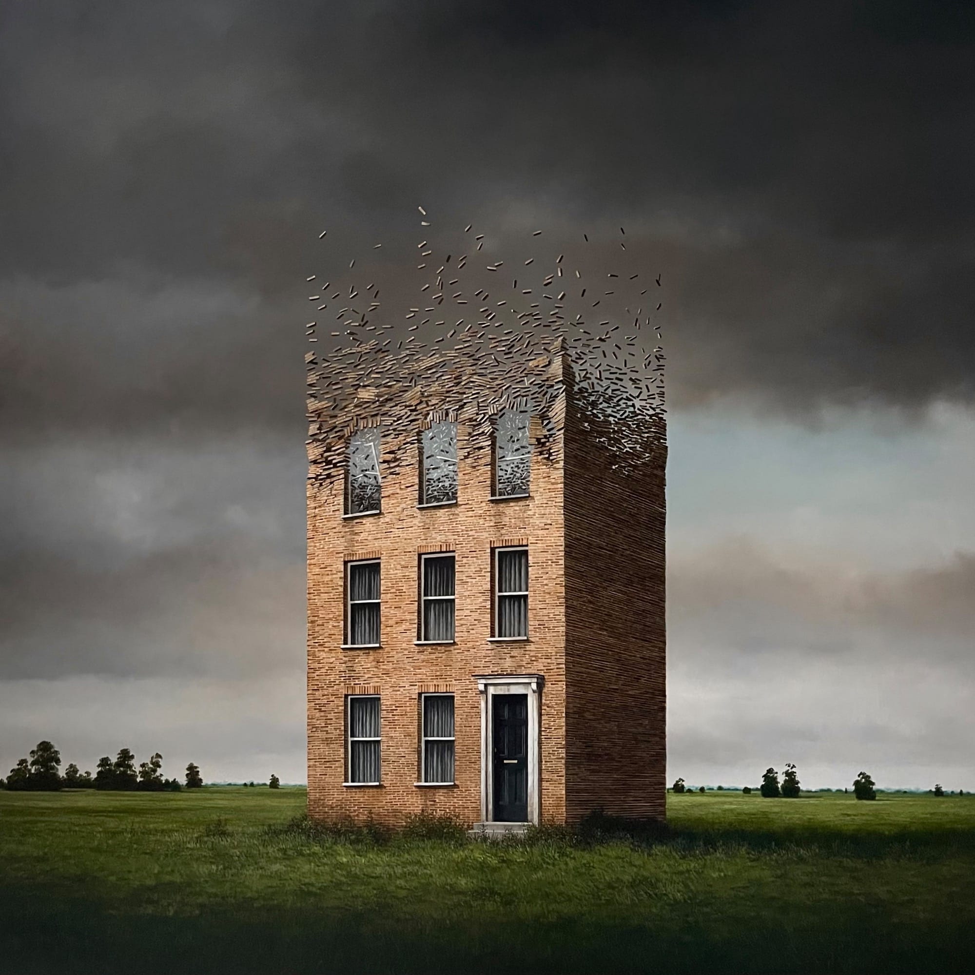 dom czeka na złą pogodę. Lee Madgwick, praca 4.