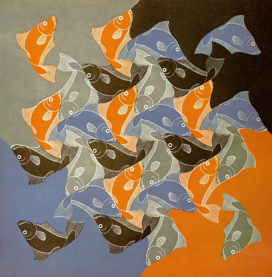 wracam schodami, które nie kończą się nigdy. M. C. Escher, praca 9.