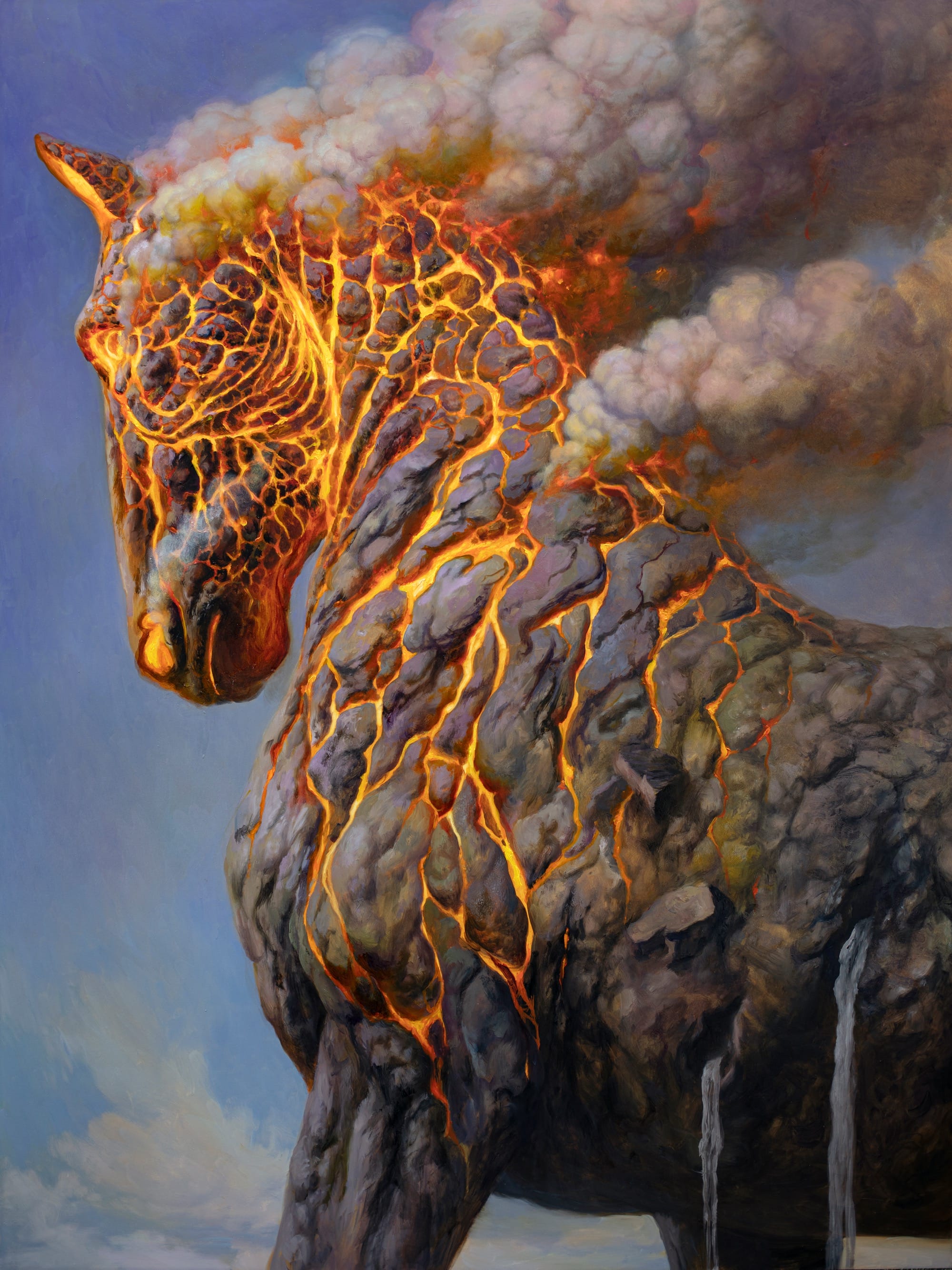 zwierzęta wiedzą, że wszystko wraca. Martin Wittfooth, praca 3.