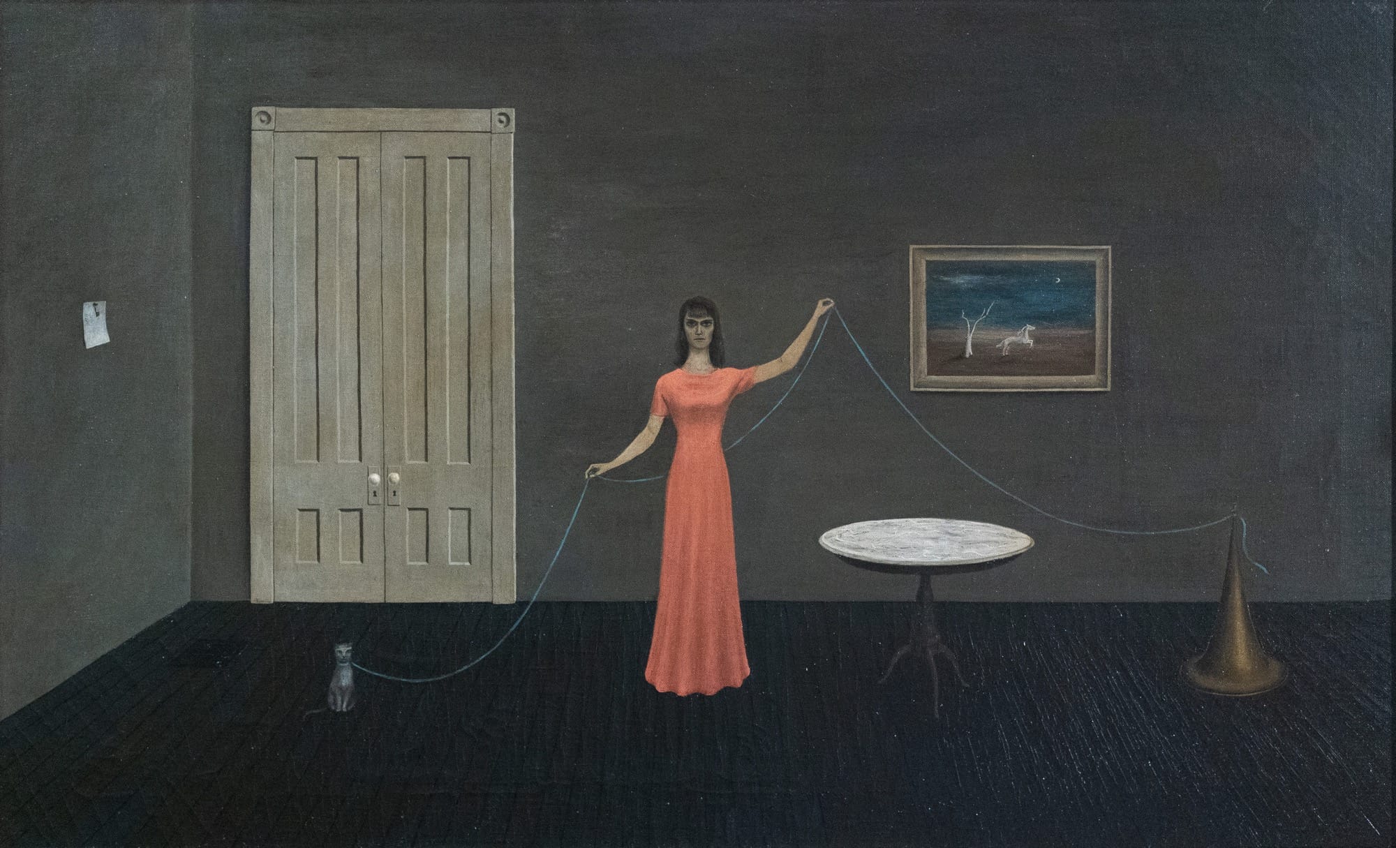 to miejsce śniło mi się wcześniej. Gertrude Abercrombie, praca 1.