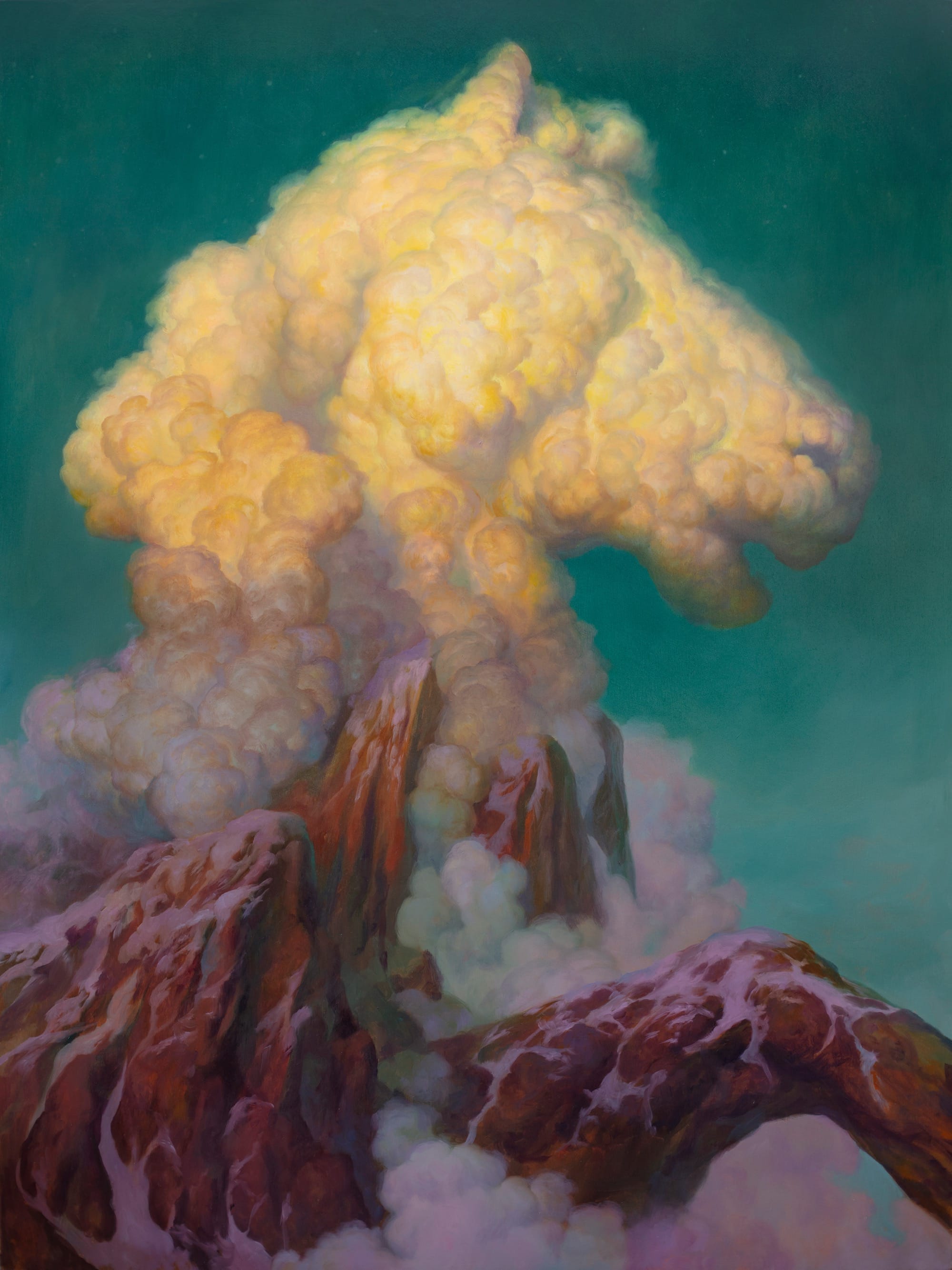 zwierzęta wiedzą, że wszystko wraca. Martin Wittfooth, praca 9.