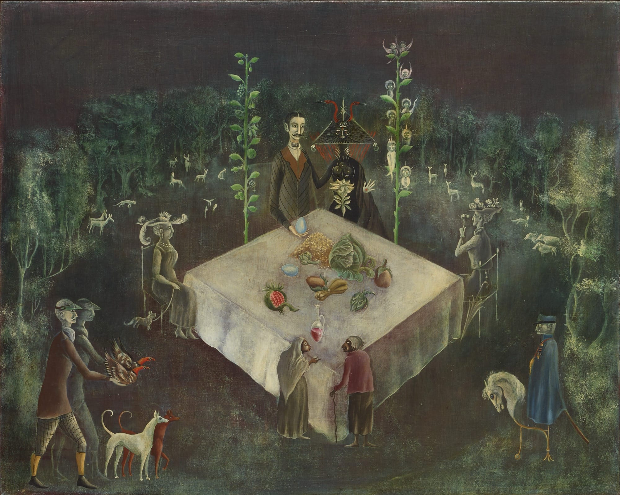 zostawiłam konwenanse za drzwiami. Leonora Carrington, praca 1.