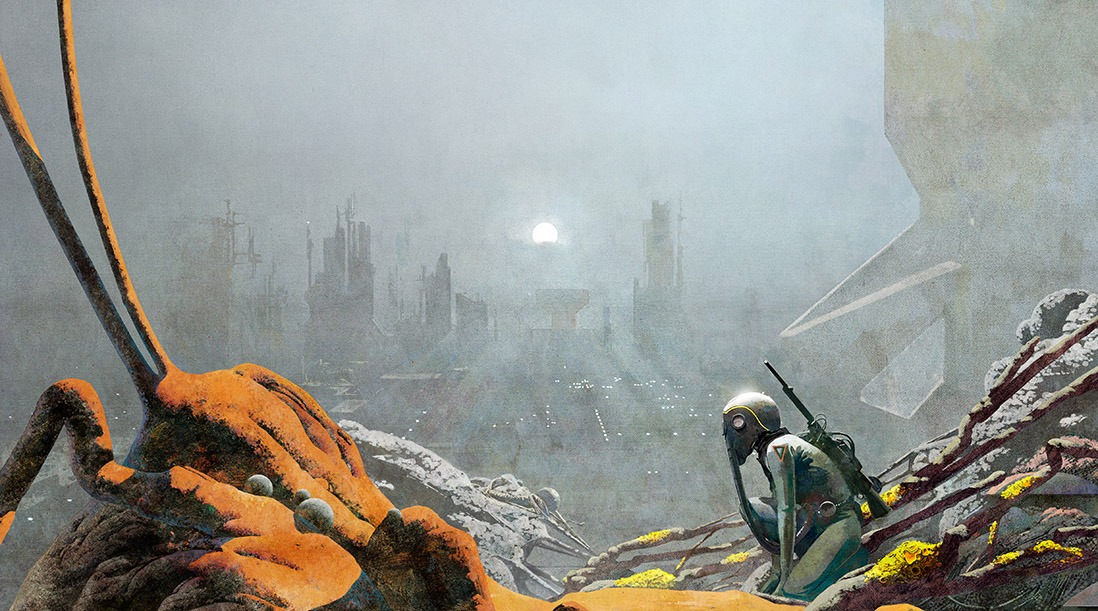 jutro wygląda jak dawna okładka. Dan McPharlin, praca 8.