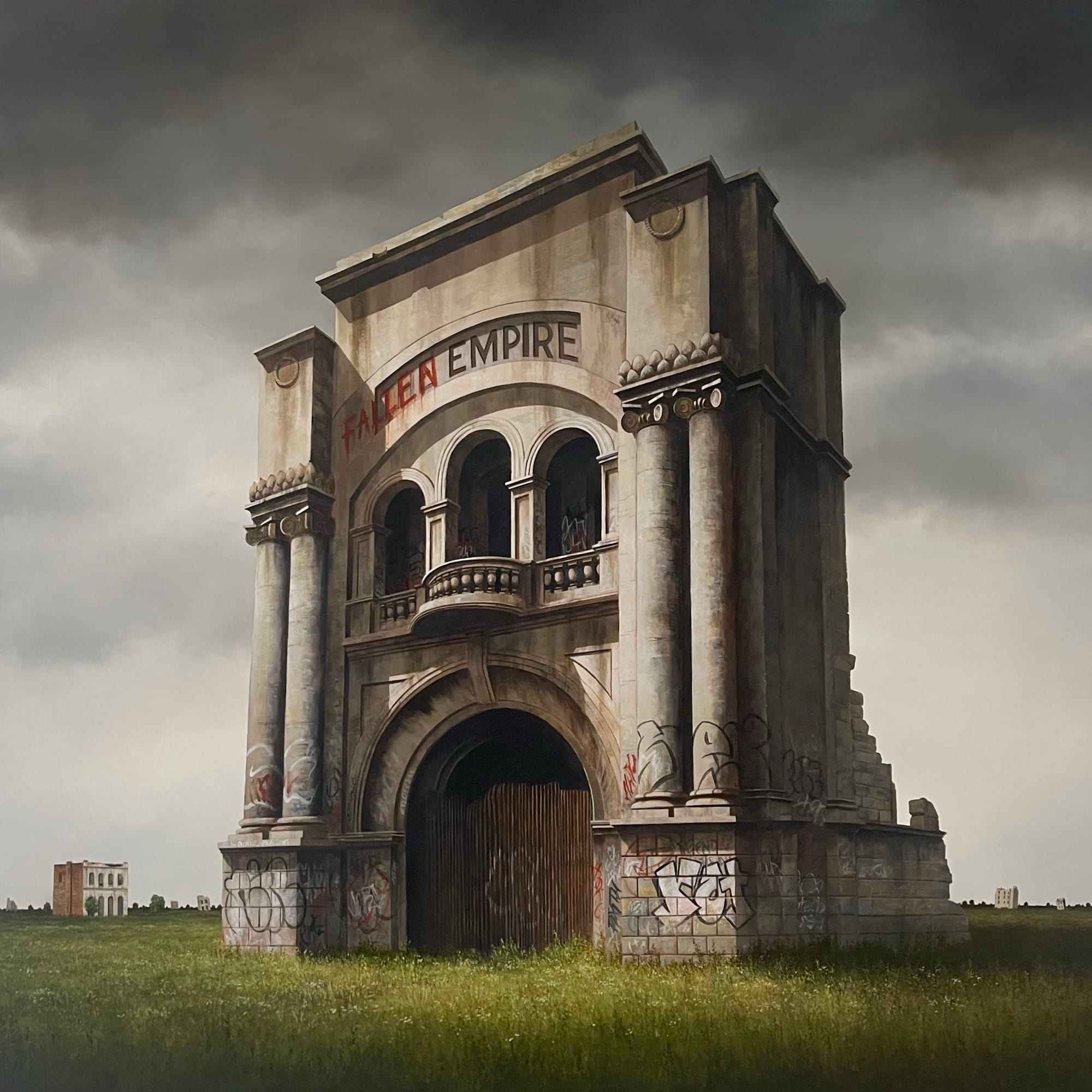 dom czeka na złą pogodę. Lee Madgwick, praca 6.