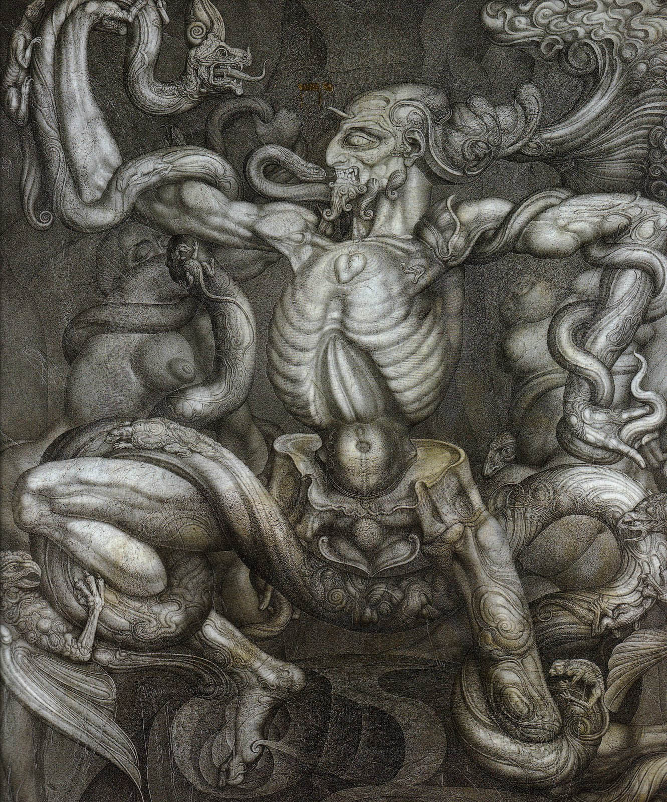 sufit jest bliżej nieba, niż myślisz. Ernst Fuchs, praca 6.