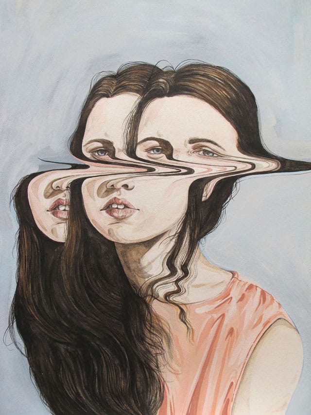 portret lekko odpłynął. Henrietta Harris, praca 1.