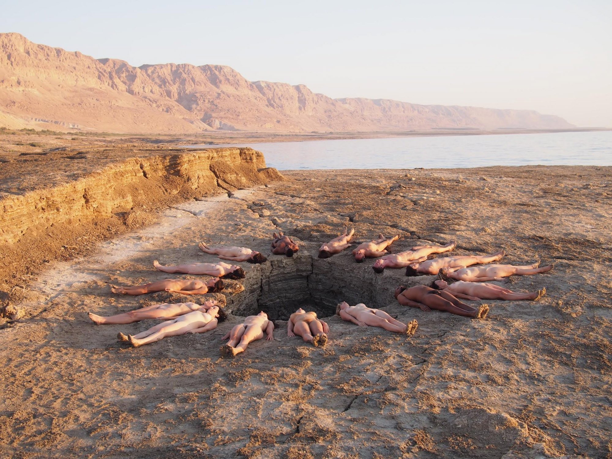 miasto na chwilę zdjęło ubranie. Spencer Tunick, praca 2.
