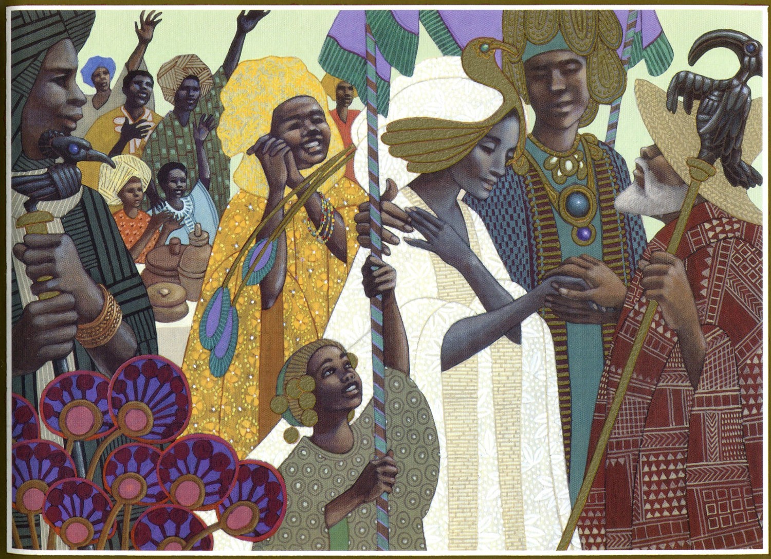 sercu wyrosły skrzydła. Leo and Diane Dillon, praca 6.