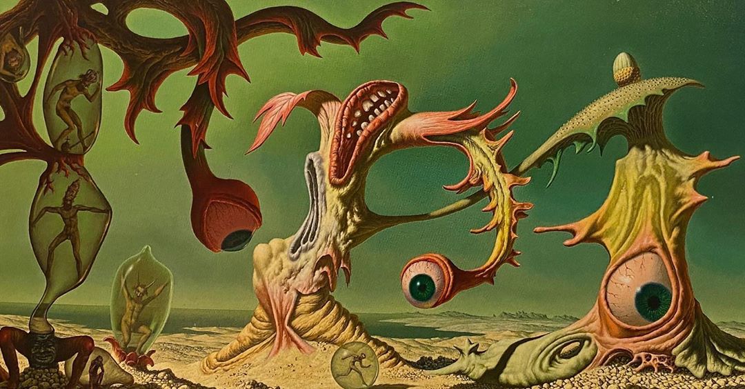 tutaj wszystko łączy się z czymś jeszcze. Johfra Bosschart, praca 10.