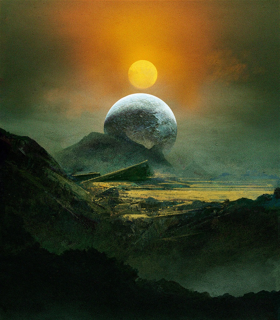 jutro wygląda jak dawna okładka. Dan McPharlin, praca 10.