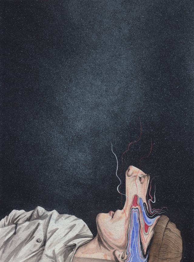 portret lekko odpłynął. Henrietta Harris, praca 4.