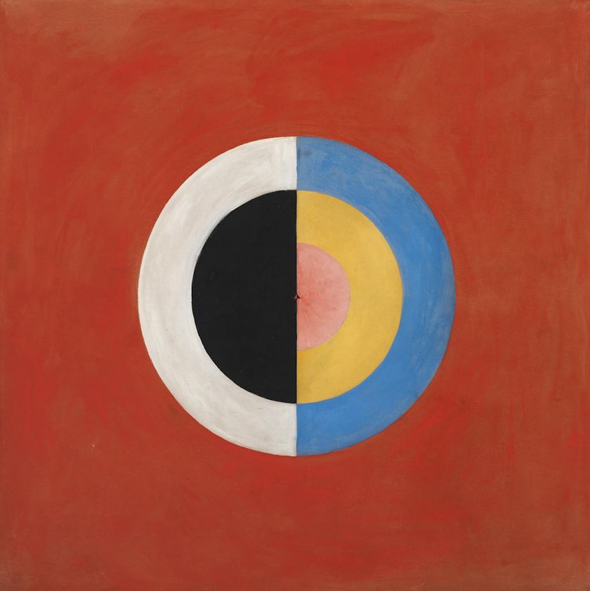 zanim świat dostał nazwy. Hilma af Klint, praca 10.