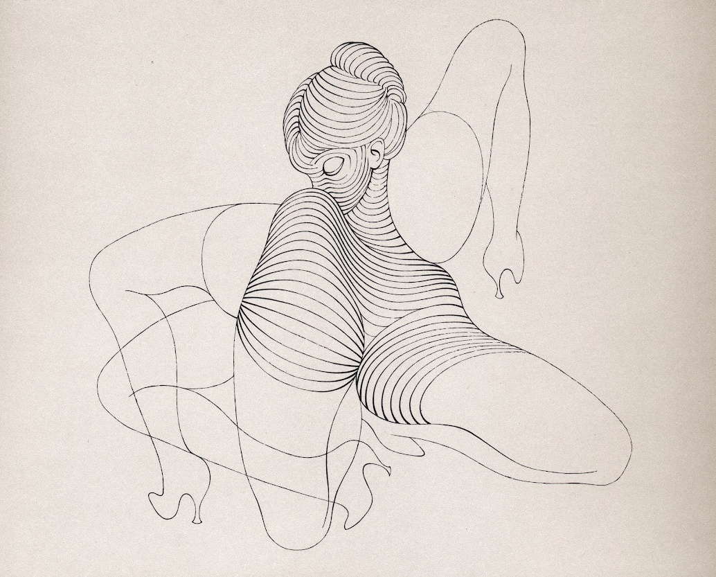 lalka nie chce leżeć spokojnie. Hans Bellmer, praca 2.
