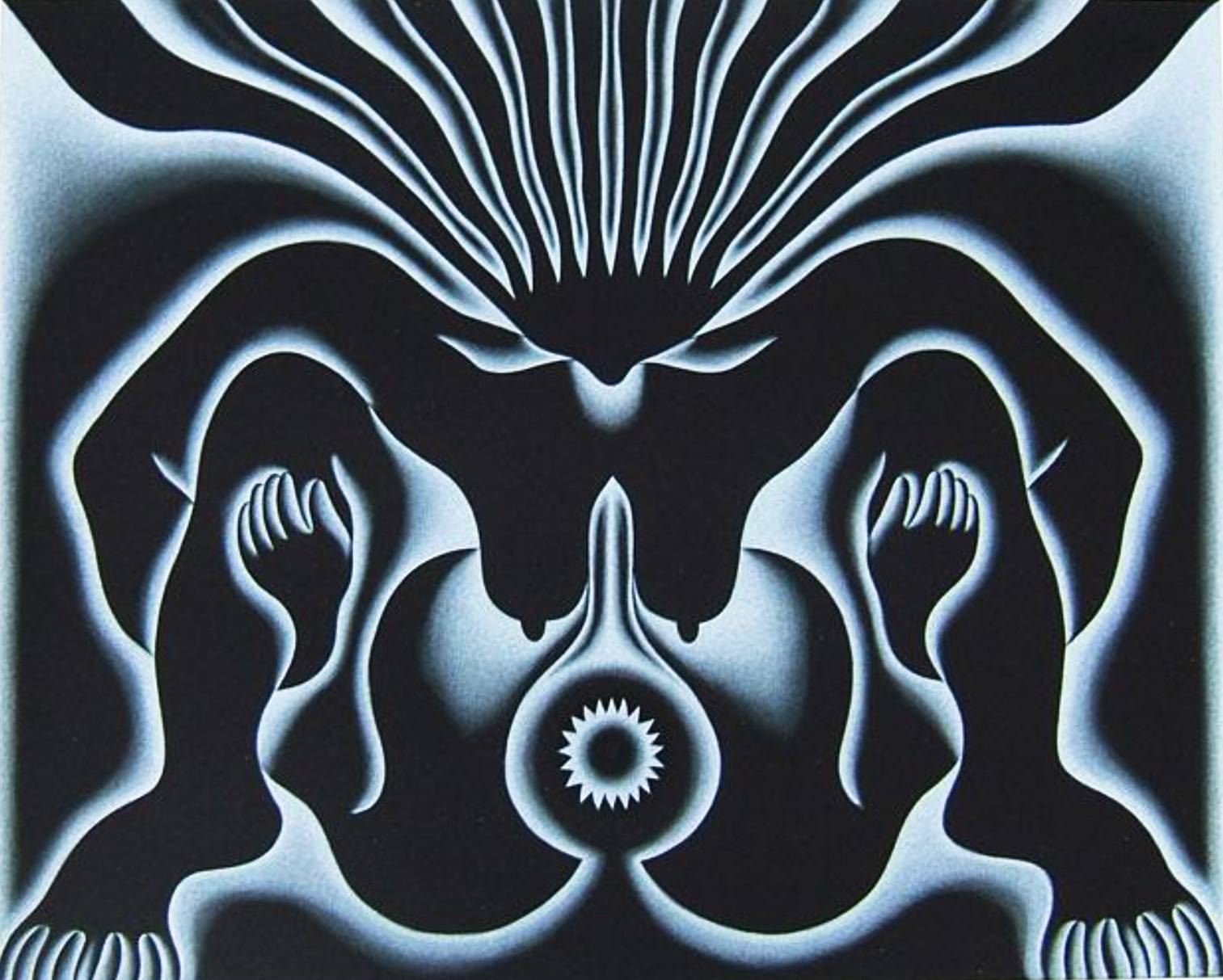 tak przychodzimy na świat. Judy Chicago, praca 1.