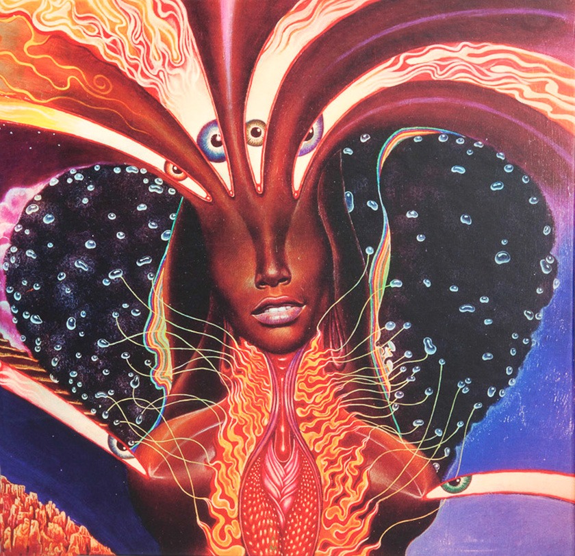 za kolorem jest kolejny kolor. Mati Klarwein, praca 6.
