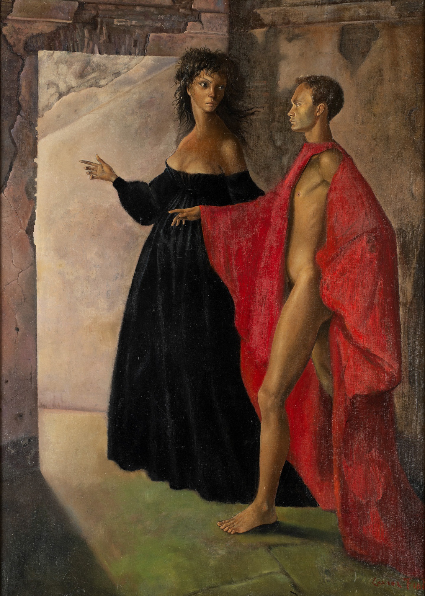 w podziemiu też można być królową. Leonor Fini, praca 7.