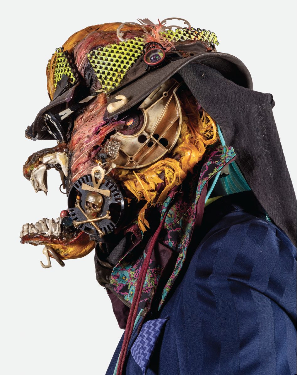 litery szykują się do odlotu. Rammellzee, praca 2.