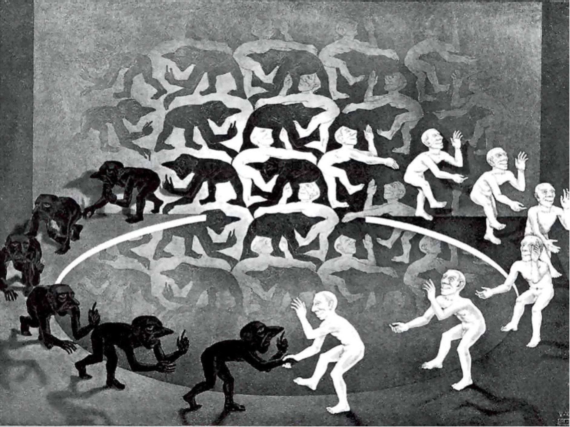 wracam schodami, które nie kończą się nigdy. M. C. Escher, praca 6.