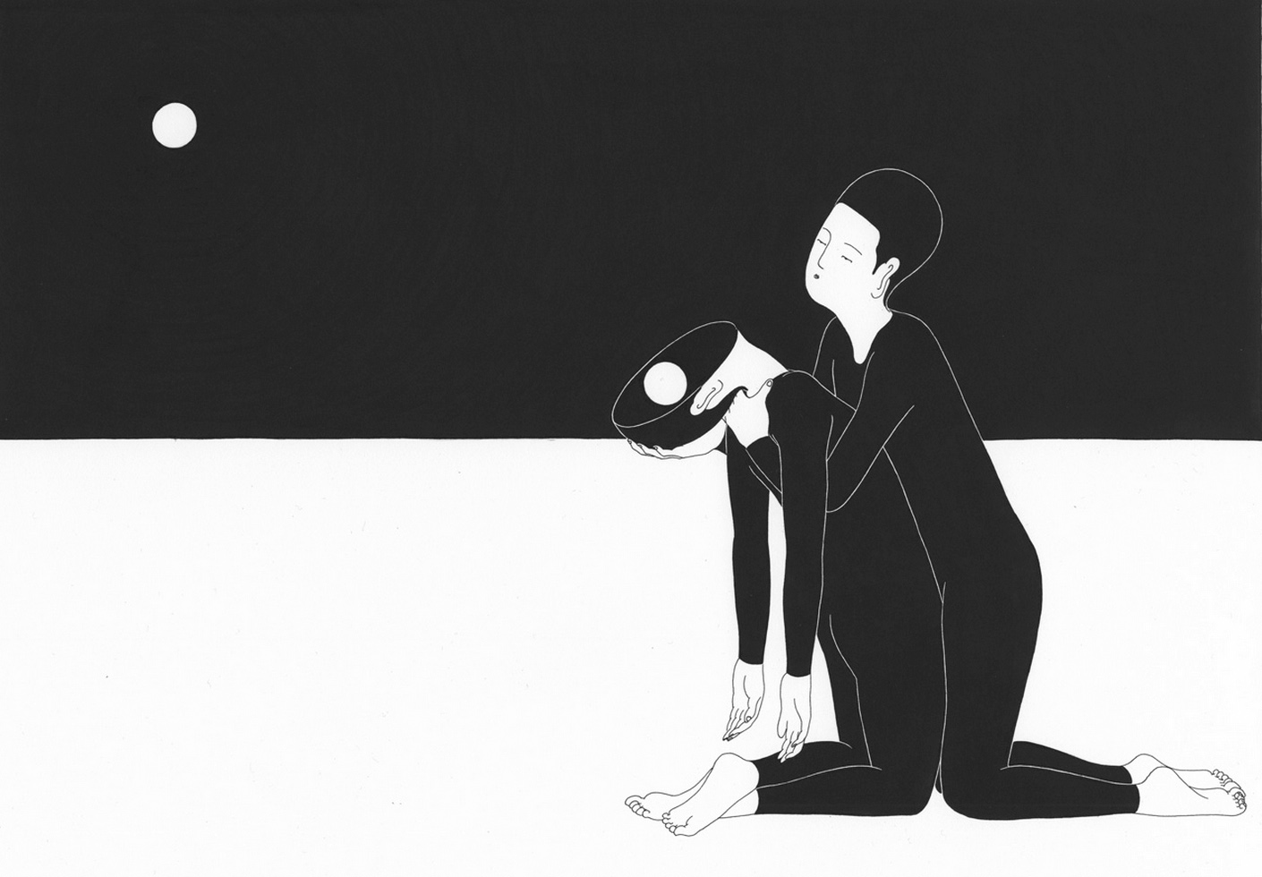 między mną a mną. Moonassi (Daehyun Kim), praca 4.