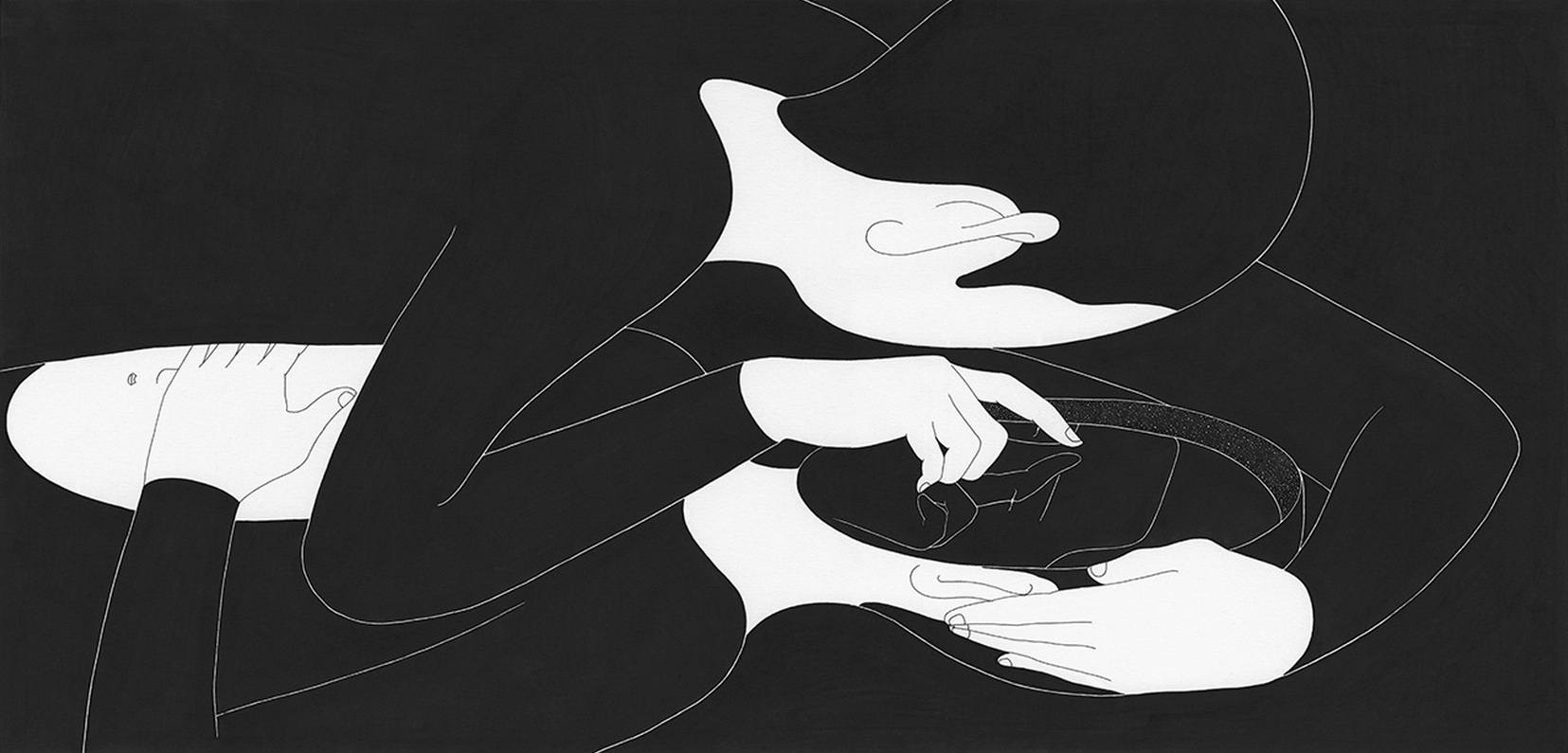 między mną a mną. Moonassi (Daehyun Kim), praca 2.