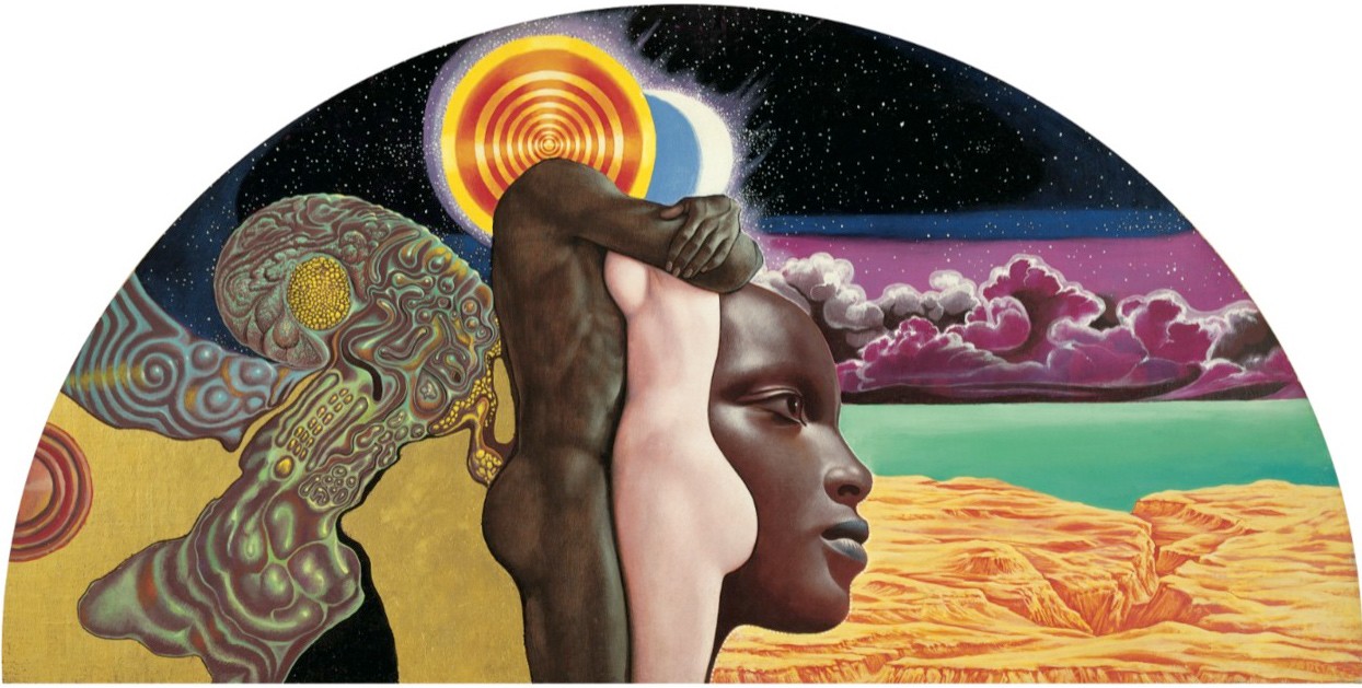 za kolorem jest kolejny kolor. Mati Klarwein, praca 1.