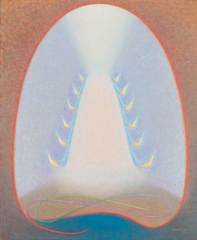 światło ma swoje życie. Agnes Pelton, praca 7.