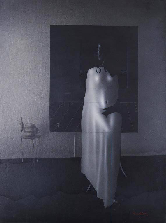 wyobraźnia zostawiła odciski palców. Paul Wunderlich, praca 10.