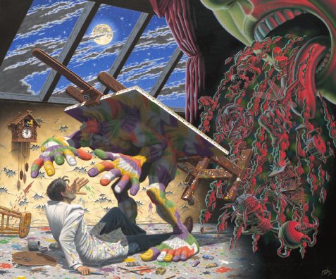 złe towarzystwo z obrazka. Robert Williams, praca 5.