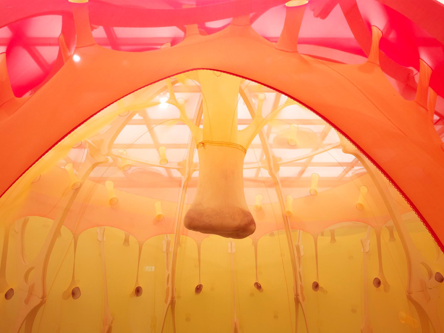 wejdź, to trochę jak ciało. Ernesto Neto, praca 7.