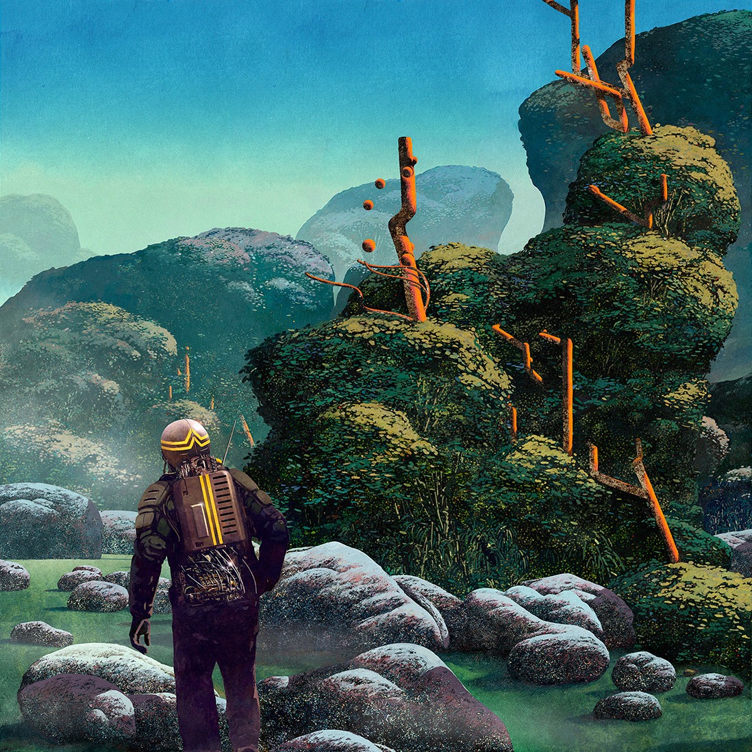jutro wygląda jak dawna okładka. Dan McPharlin, praca 2.