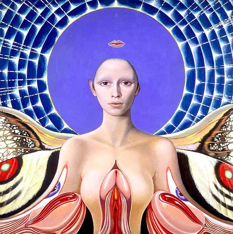 za kolorem jest kolejny kolor. Mati Klarwein, praca 2.