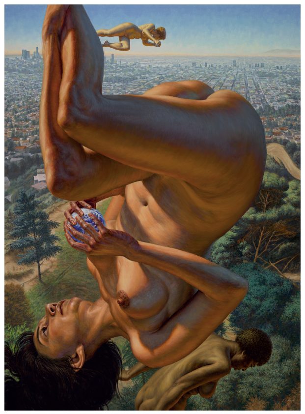 historia sztuki wylała się ze snu. F. Scott Hess, praca 7.