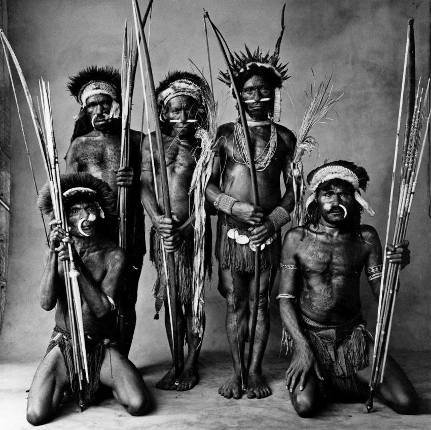 cały świat w małym pokoju. Irving Penn, praca 10.