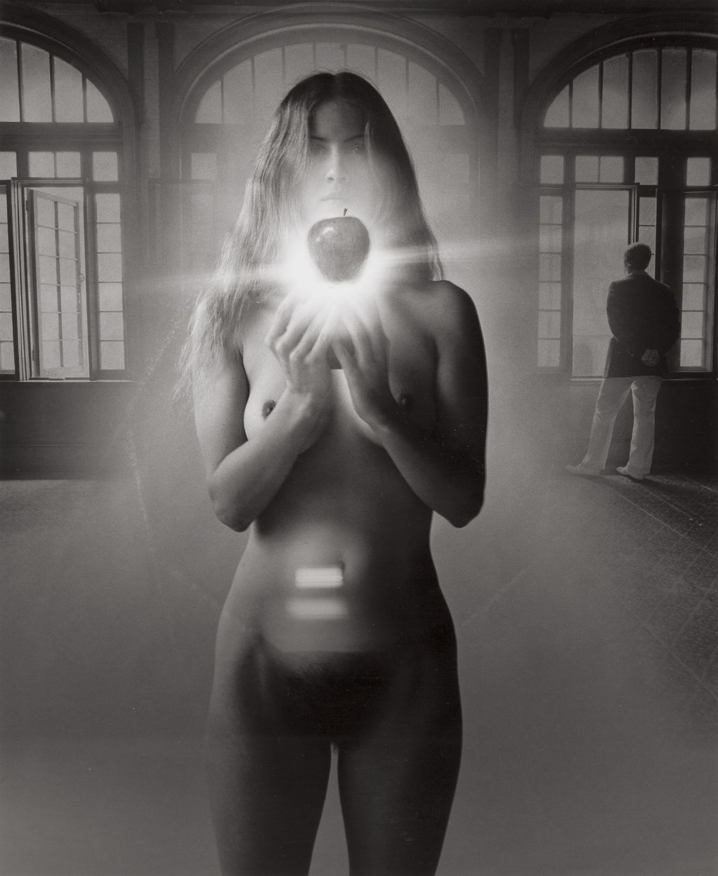 w ciemni połączyły się dwa światy. Jerry Uelsmann, praca 10.