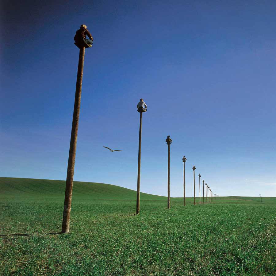 płyta zaczyna się od obrazu. Storm Thorgerson, praca 6.