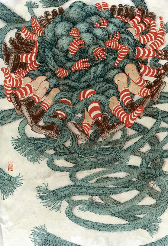 mit przebrał się za przyszłość. Yuko Shimizu, praca 4.