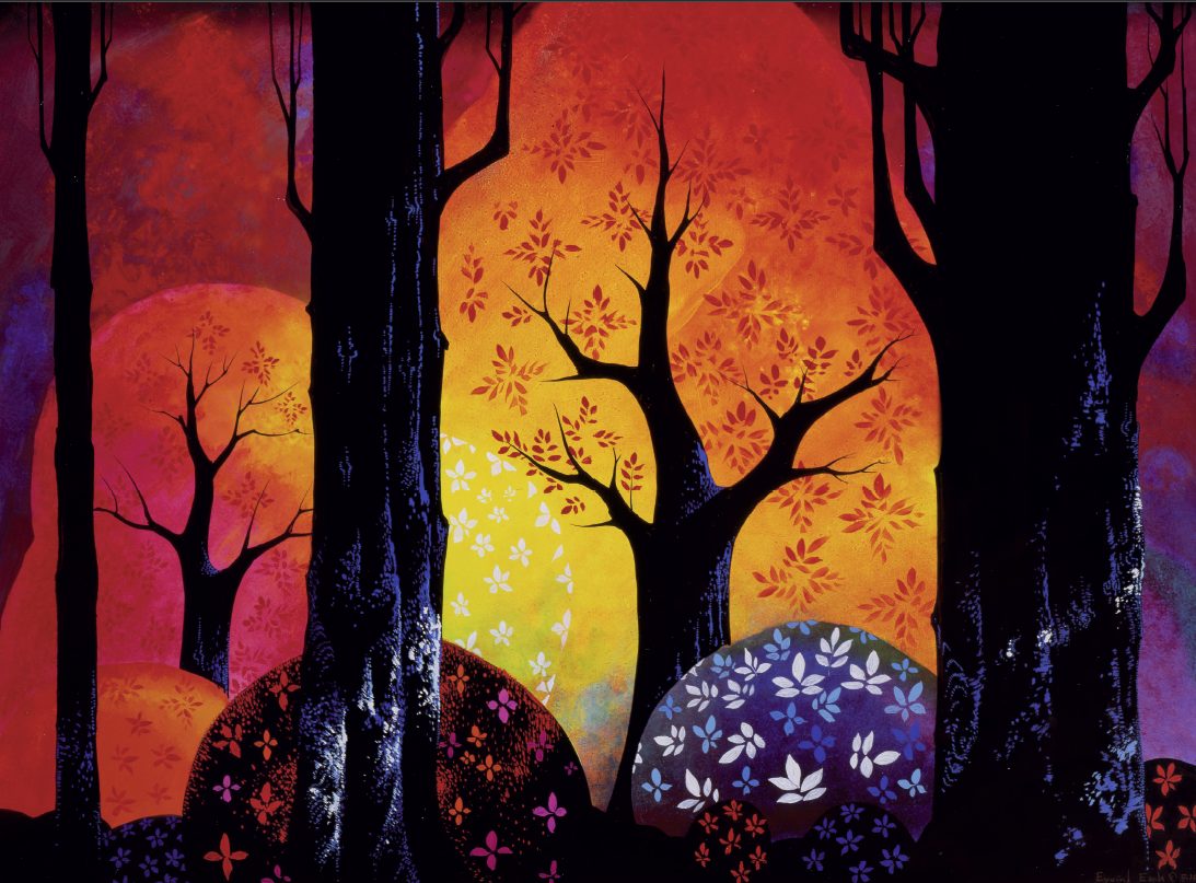 dolina pamięta inny porządek. Eyvind Earle, praca 5.