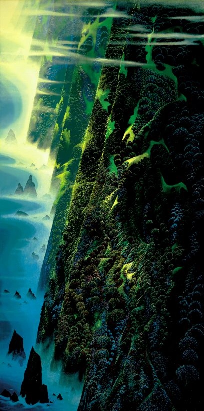 dolina pamięta inny porządek. Eyvind Earle, praca 4.