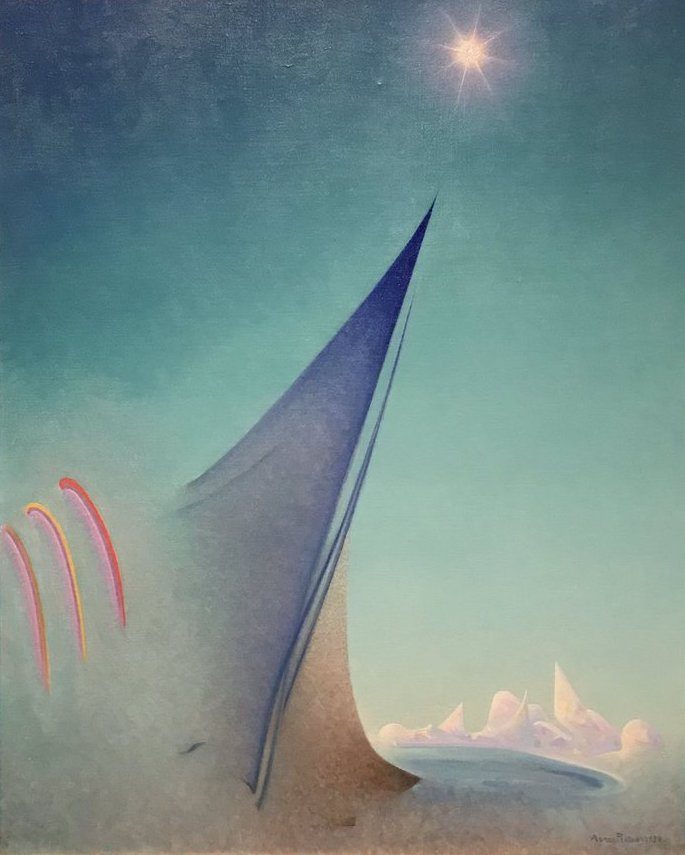 światło ma swoje życie. Agnes Pelton, praca 6.