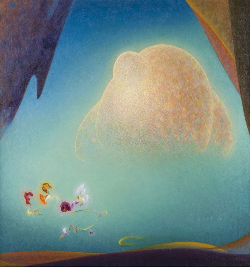 światło ma swoje życie. Agnes Pelton, praca 9.