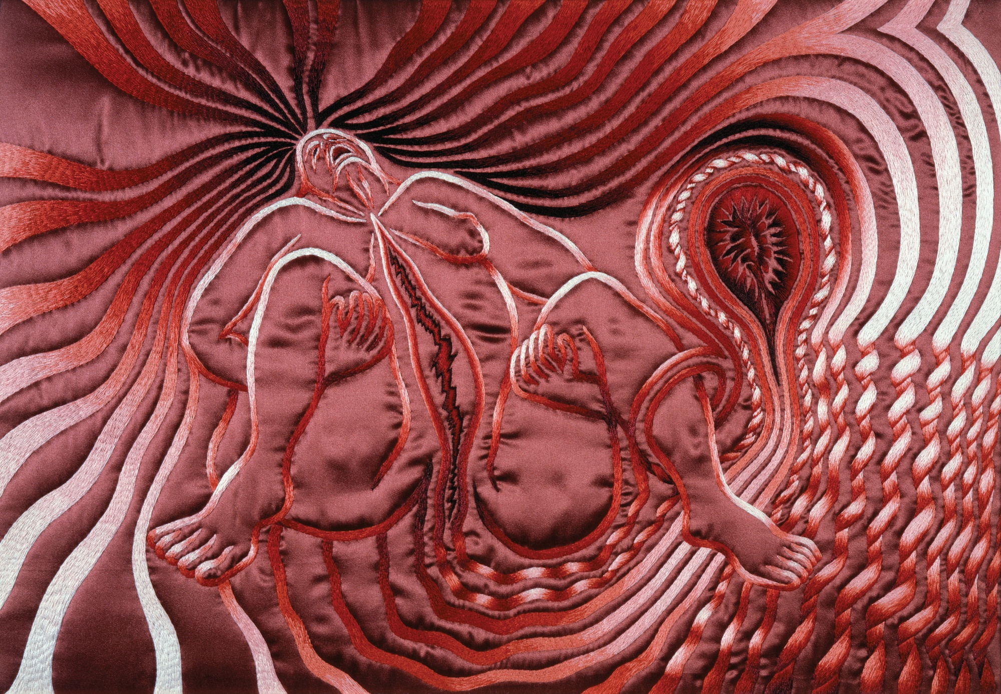 tak przychodzimy na świat. Judy Chicago, praca 8.