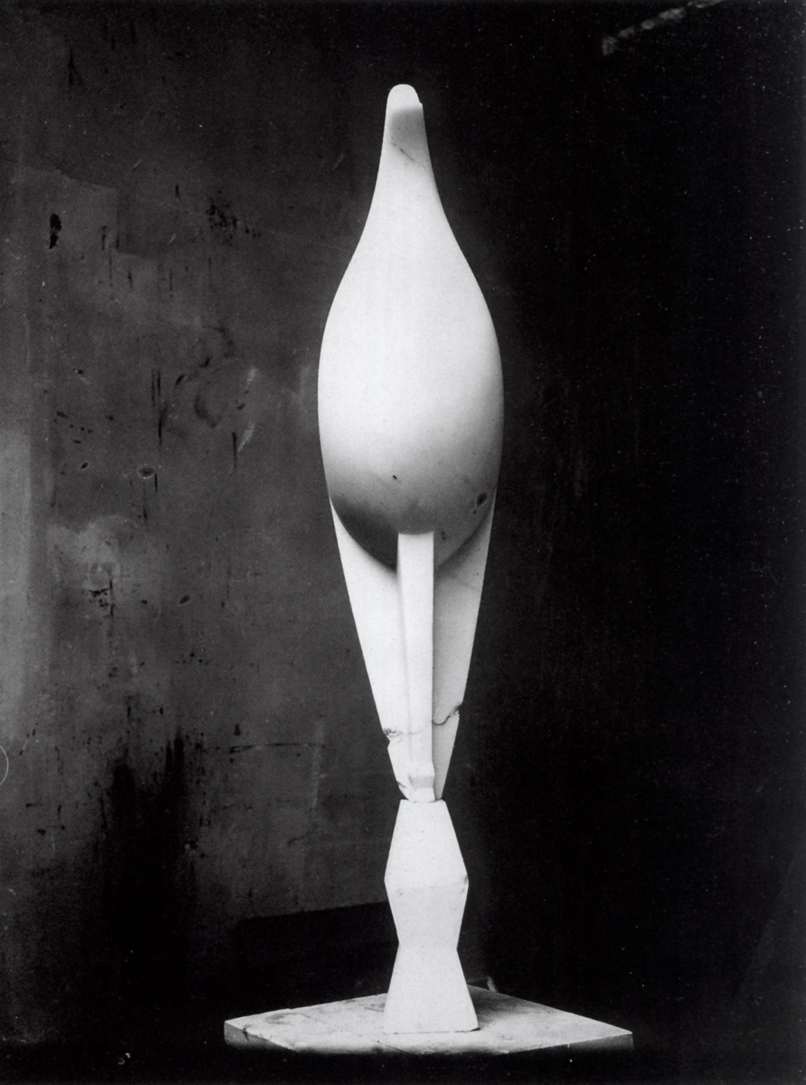 został sam kształt ciszy. Constantin Brâncuși, praca 9.
