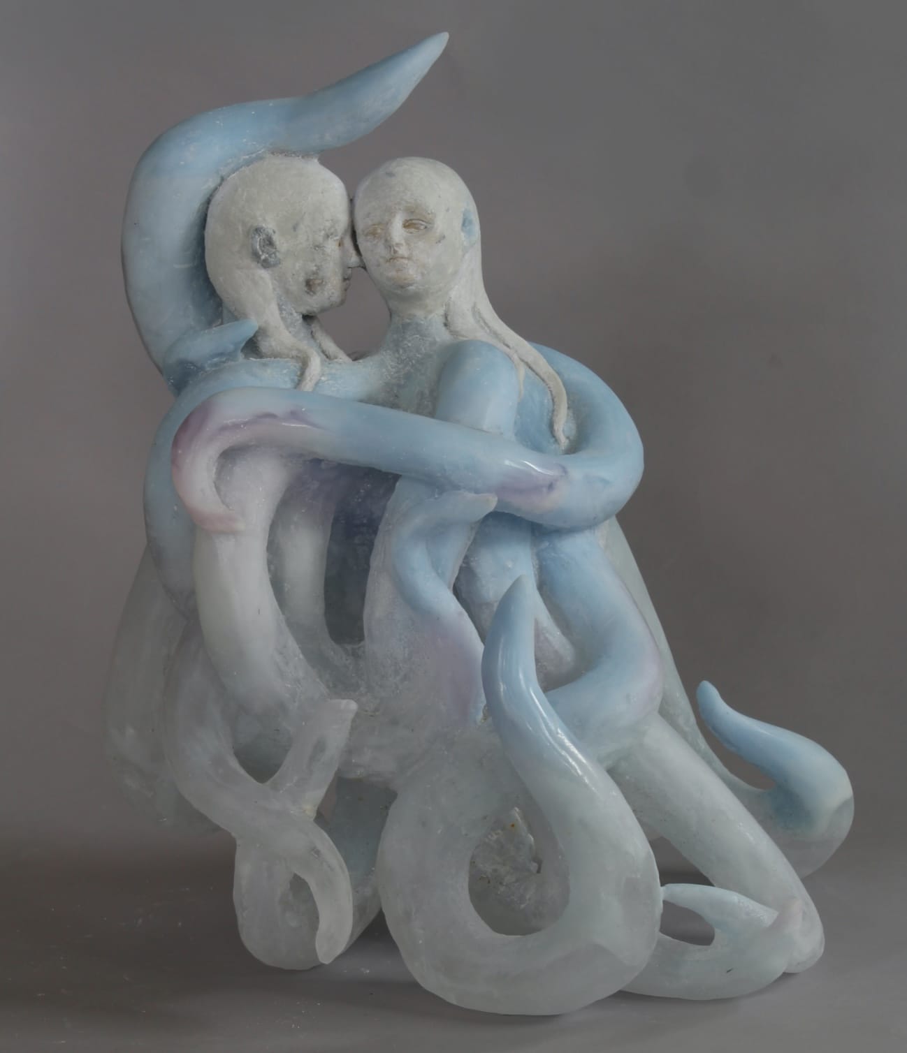 ktoś śpi w środku szkła. Christina Bothwell, praca 7.